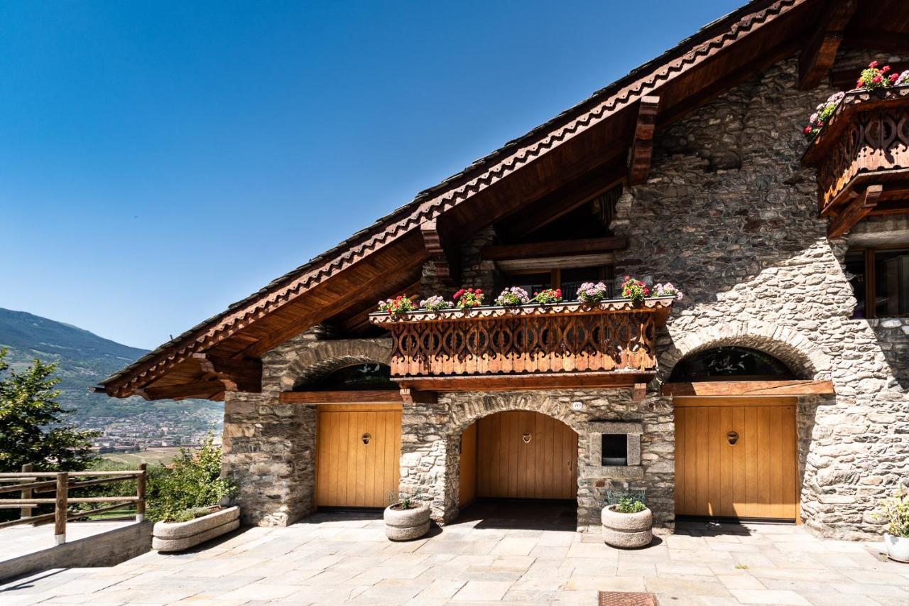 L'Atelier Du Temps - Woodstone Villa Aosta Exteriör bild